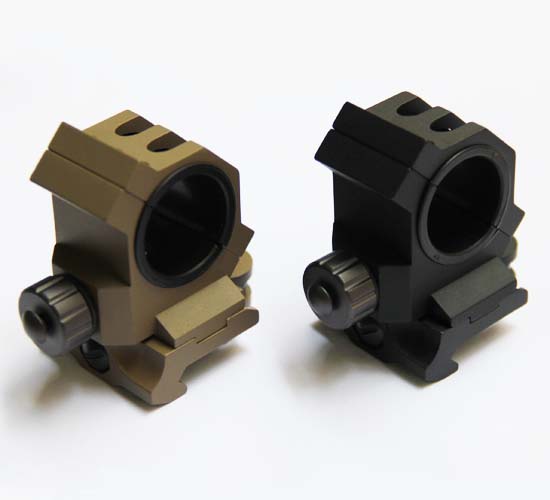 ARMY FORCE GG&G Type Quick Lock QD Scope Mount (30mm/25mm,Black)